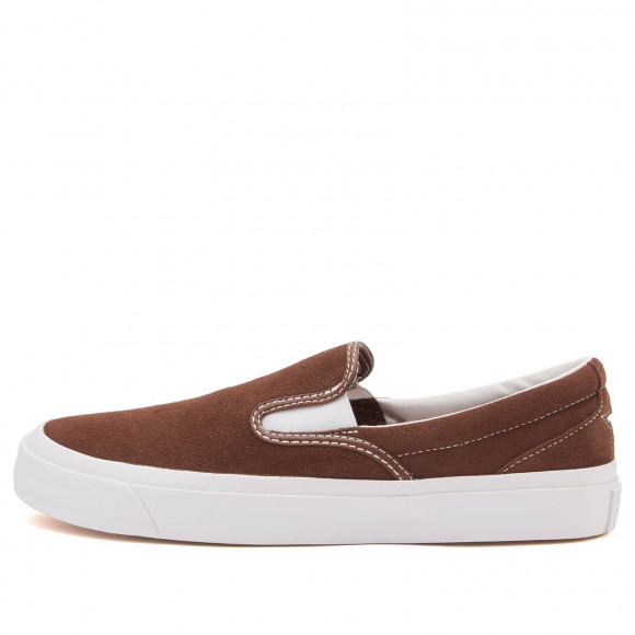 Converse Cons One Star Cc Slip Pro Sneakers in Totally Fudged/White/Gum | Size: UK 8.5 | Suede/Rubber/Foam | END Clothing - shopify_US_11100232548690