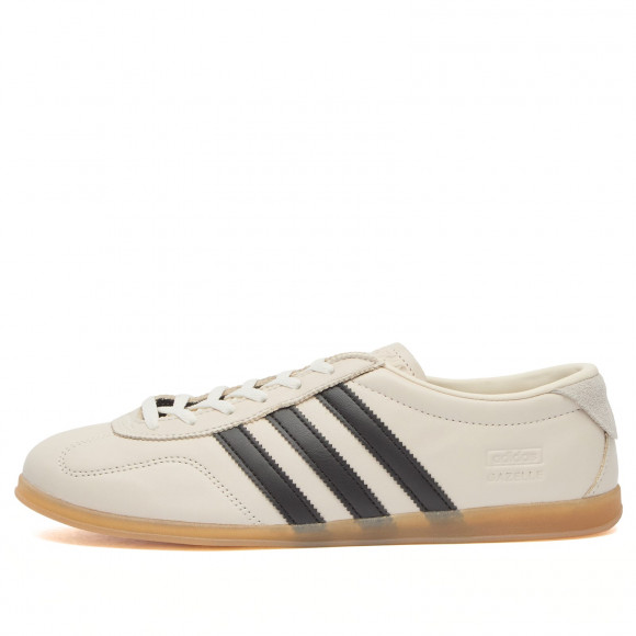 Women's Adidas Gazelle Lo Pro Sneakers in Chalk White/Core Black/Gum | Size: UK 4 | Suede/Rubber/Leather | END Clothing - shopify_US_11100233728338