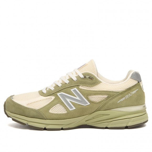 New Balance U9901Mx Made In Usa Sneakers in Olive Leaf | Size: UK 9.5 | Suede/Mesh/Rubber | END Clothing - shopify_US_11100236808530