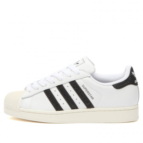 Women's Adidas Superstar Ii Sneakers in White/Core Black/Off White | Size: UK 6.5 | Leather/Rubber | END Clothing - shopify_US_11100263317842