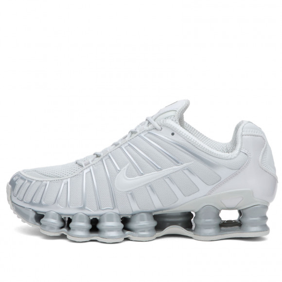 Women's Nike Shox Tl Se Sneakers in Photon Dust/Metalic Silver | Size: UK 7.5 | Mesh/Rubber/Foam | END Clothing - shopify_US_11100266889554