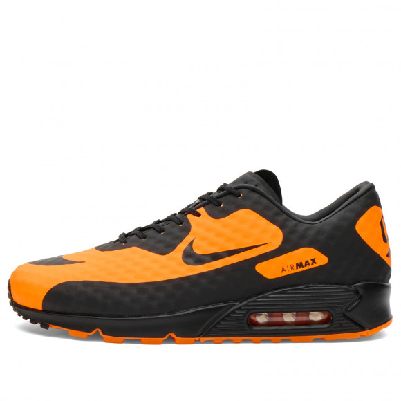 Men's Nike Air Max 90 Sneakers in Citrus/Black/Orange | Size: UK 6.5 | Rubber/Synthetic | END Clothing - shopify_US_11100267118930
