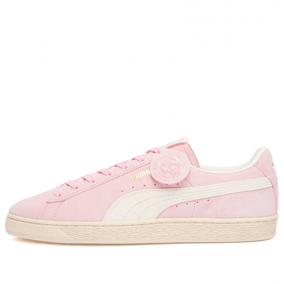 Men's Puma Suede Charles F. Stead Sneakers in Rosy Outlook/Frosted Ivory | Size: UK 8.5 | Suede/Rubber/Velvet | END Clothing - shopify_US_11100268101970