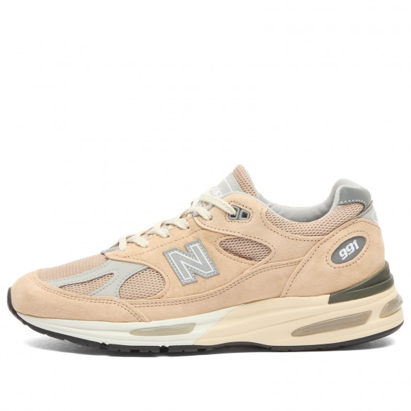 New Balance U991Be2 Sneakers Made In Uk in Cuban Sand | Size: UK 7.5 | Suede/Mesh/Rubber | END Clothing - shopify_US_11100269248850