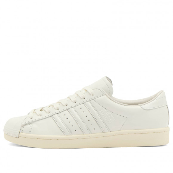 Adidas Superstar Vintage Sneakers in Core White/Core White/Cream White | Size: UK 6 | Leather/Rubber | END Clothing - shopify_US_11100273246546