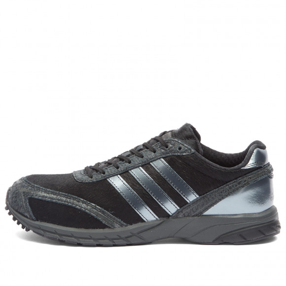 Women's Adidas Adizero Adios Og Sneakers in Core Black/Core Black/Carbon | Size: UK 6.5 | Suede/Rubber/Synthetic | END Clothing - shopify_US_11100275933522