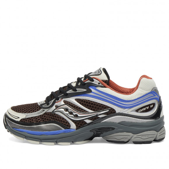 Men's Saucony Progrid Omni 9 Og Sneakers in Torte/Dazzle | Size: UK 8.5 | Mesh/Rubber/Synthetic | END Clothing - shopify_US_11100278522194