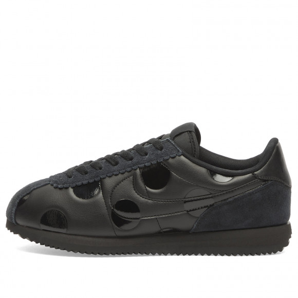Women's Nike Cortez Dot Sneakers in Black | Size: UK 4 | Leather/Suede/Rubber | END Clothing - shopify_US_11100315713874