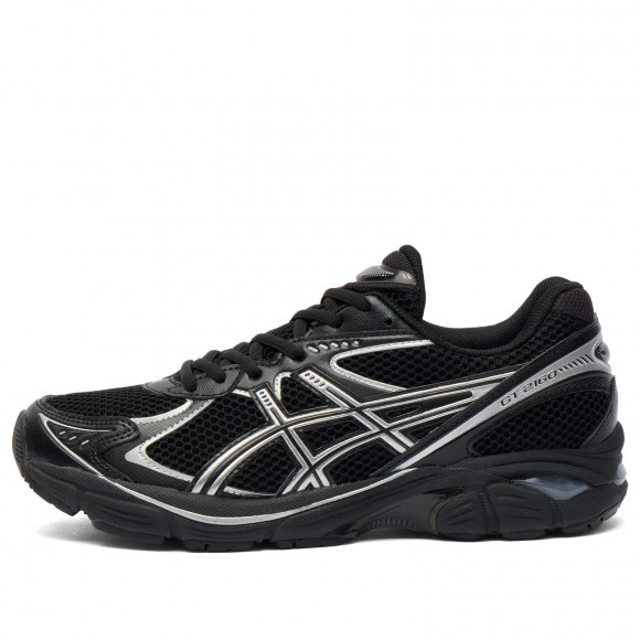 Asics Gt-2160 Shoes in Black/Pure Silver | Size: UK 11 | Synthetic Leather/Mesh/Rubber | END Clothing - shopify_US_11100324790610