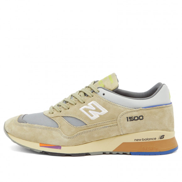 New Balance X Salehe Bembury 1500 Shoes in Green | Size: UK 7.5 | Suede/Mesh/Rubber | END Clothing - shopify_US_11100356477266