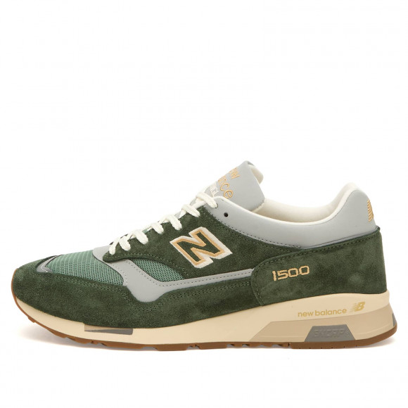 Men's New Balance 1500 Sneakers in Kombu Green/Sea Spray/Harbor Mist | Size: UK 5 | Suede/Mesh/Rubber | END Clothing - shopify_US_11100357001554