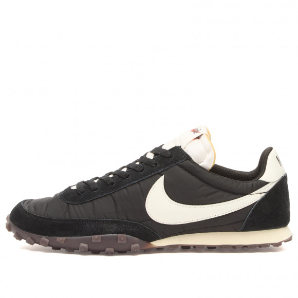 Men's Nike Waffle Racer Og Sneakers in Black/Sail-Coconut Milk | Size: UK 4.5 | Nylon/Suede/Rubber | END Clothing - shopify_US_11100358705490