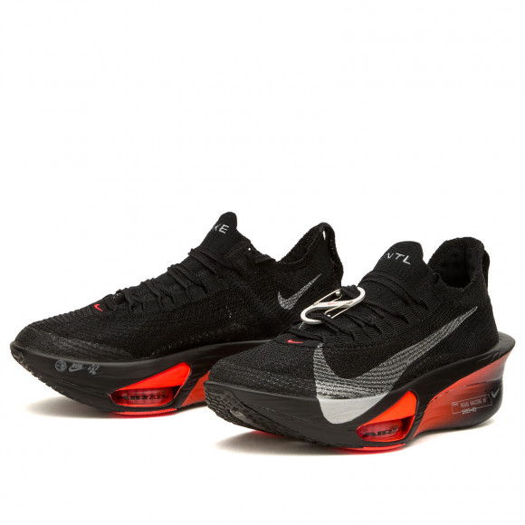 Men's Nike Alphafly Next% Sneakers in Black/Crimson/Iron Grey | Size: UK 10.5 | Rubber/Foam | END Clothing - shopify_US_11100361261394