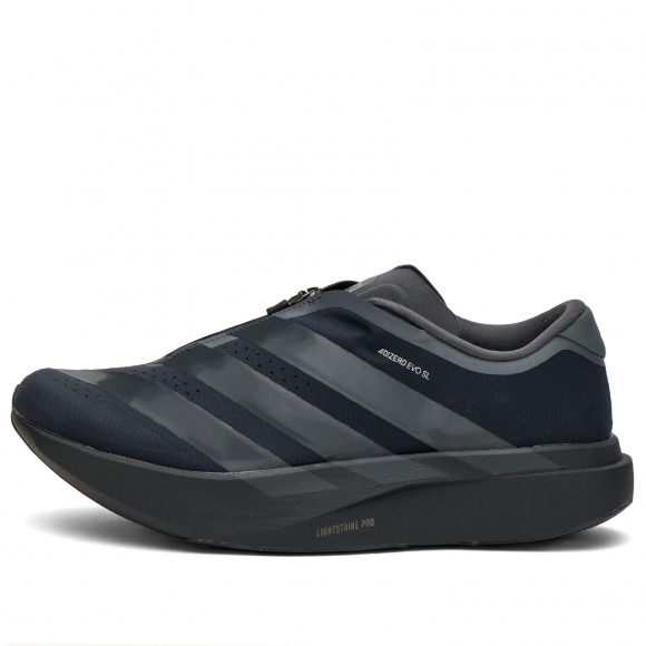 Men's Adidas Evo Sl Zip Sneakers in Core Black/Grey Six/Silver | Size: UK 8 | Rubber/Synthetic | END Clothing - shopify_US_11100364603730