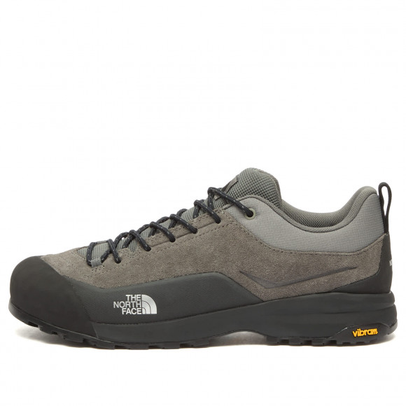 Men's The North Face Verto Approach Shoes in Smoked Pearl/Tnf Black | Size: UK 10 | Leather/Suede | END Clothing - shopify_US_11100366307666
