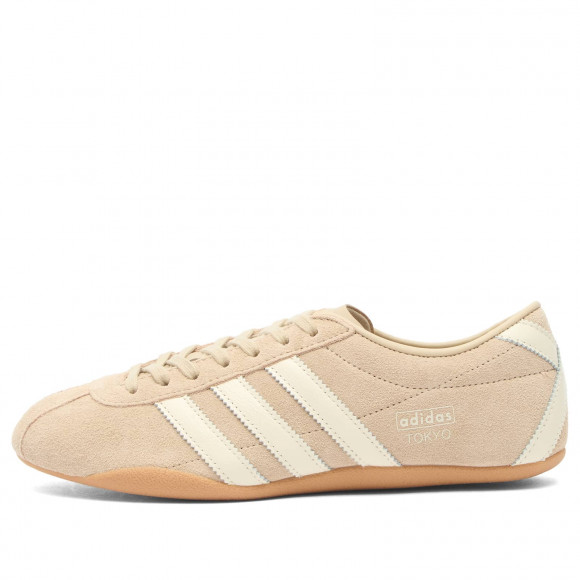 Women's Adidas Tokyo Sneakers in Stone Khaki/Off White/Gum | Size: UK 6.5 | Suede/Rubber/Leather | END Clothing - shopify_US_11100366438738