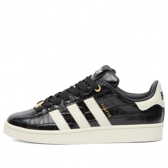 Men's Adidas X A Bathing Ape Campus 00S Sneakers in Core Black/Off White/Gold Met. | Size: UK 12 | Leather/Rubber | END Clothing - shopify_US_11100371353938