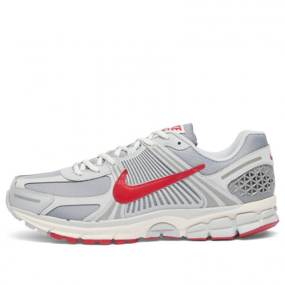 Men's Nike Zoom Vomero 5 Sneakers in Red/Bone/Sail | Size: UK 12 | Leather/Mesh/Rubber | END Clothing - shopify_US_11100371550546