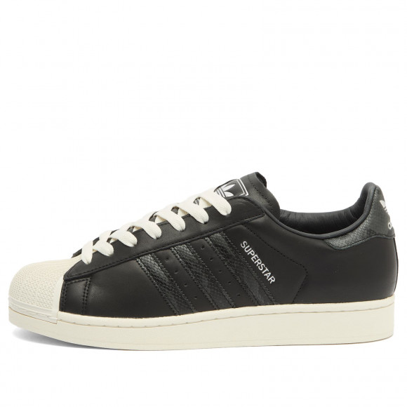 Men's Adidas Superstar Ii Sneakers in Core Black/Core Black/Off White | Size: UK 12 | Leather/Rubber | END Clothing - shopify_US_11100373090642