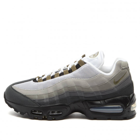 Women's Nike Air Max 95 Big Bubble Sneakers in Black/Medium Olive/Light Graphite | Size: UK 13 | Synthetic Leather/Rubber/Foam | END Clothing - shopify_US_11100404810066