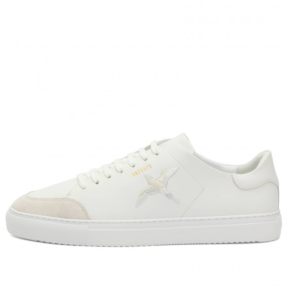Men's Axel Arigato Clean 90 B Bird Sneakers in White | Size: UK 9 | Leather/Suede/Rubber | END Clothing - shopify_US_11100405662034