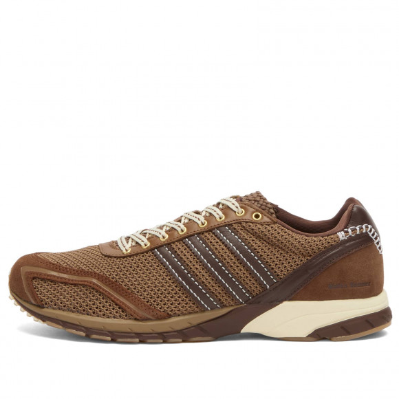 Adidas X Wales Bonner Adizero Adios Mesh Sneakers in Auburn/Cream White/Wonder Quartz | Size: UK 5 | Leather/Mesh/Rubber | END Clothing - shopify_US_11100409495890