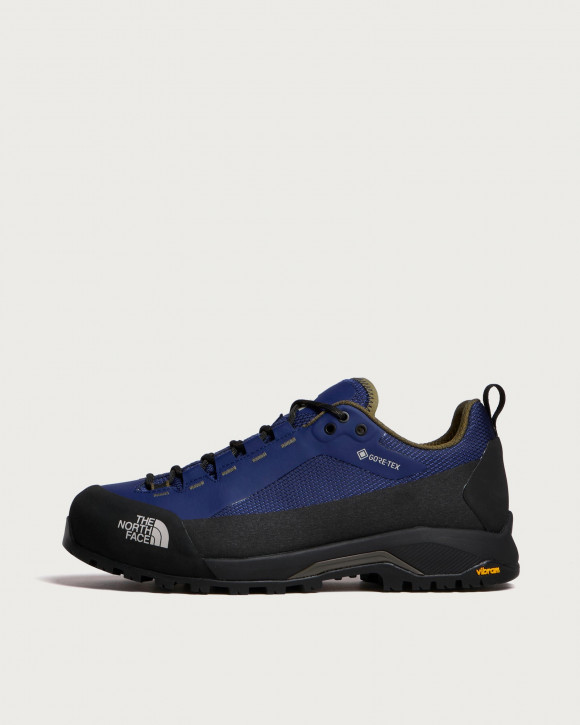 Men's The North Face Verto Alpine Gore-Tex Shoes in Bold Blue/Caraway Seed | Size: UK 9 | Rubber/Eva/Synthetic | END Clothing - shopify_US_11100412903762