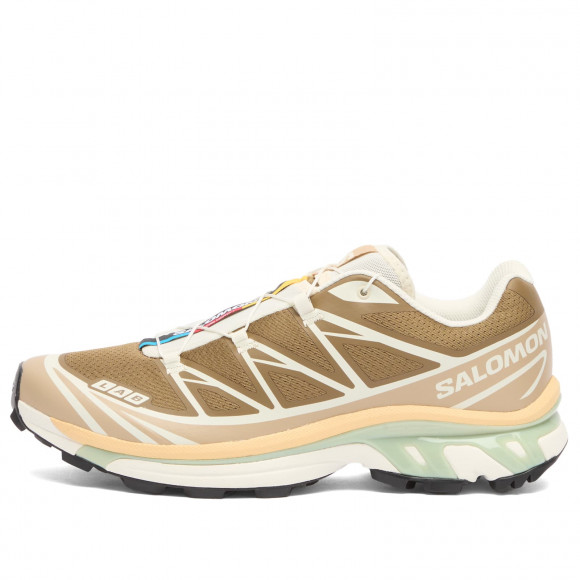 Salomon Xt-6 Sneakers in Coyote Brown/Safari/Sahara Sun | Size: UK 11 | 100% Synthetic | END Clothing - shopify_US_11100413428050