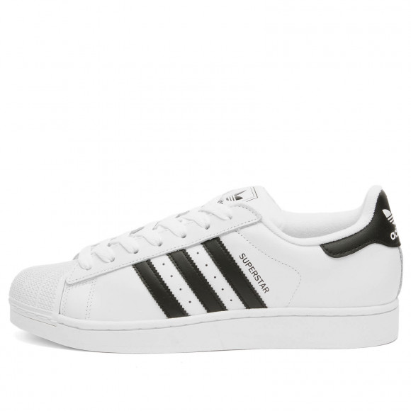 Adidas Superstar Ii Sneakers in White/Core Black | Size: UK 3 | Leather/Rubber | END Clothing - shopify_US_11100414411090