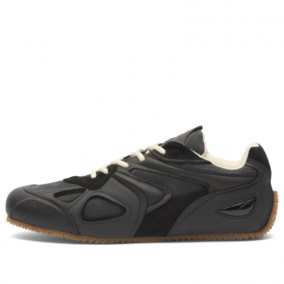 Men's Axel Arigato Slow Runner Shoes in Black/Gum | Size: UK 7 | Suede/Rubber/Nubuck | END Clothing - shopify_US_11100420079954