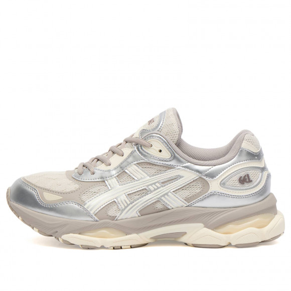 Women's Asics Gel-Nyc 2.0 Sneakers in Smoke Grey/Pure Silver | Size: UK 5.5 | Suede/Mesh/Rubber | END Clothing - shopify_US_11100420899154