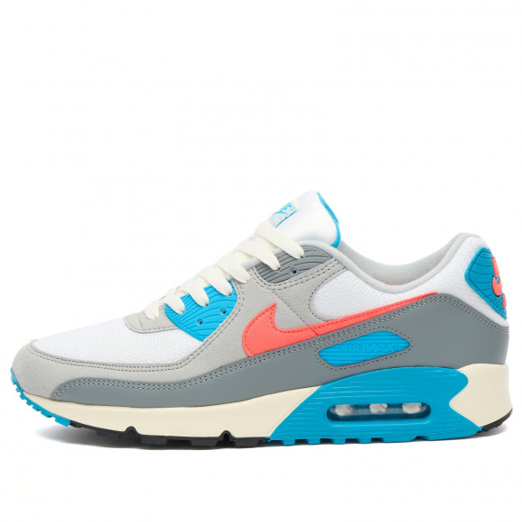 Nike Air Max Iii Sneakers in Grey/Infrared/Sail | Size: UK 7.5 | Leather/Suede/Mesh | END Clothing - shopify_US_11100422668626