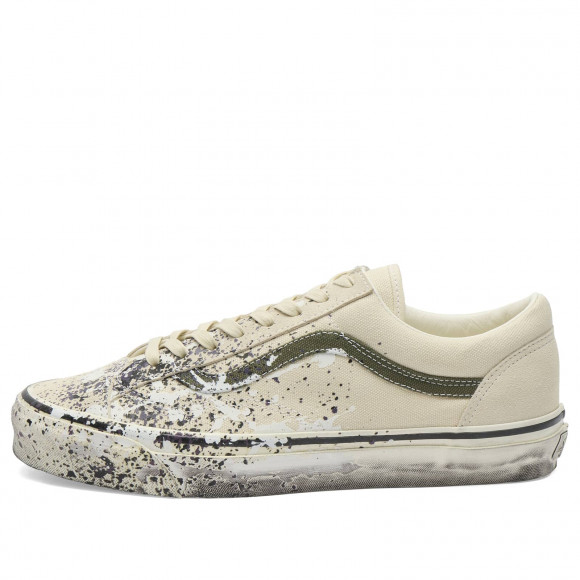 Vans Lx Old Skool 36 Sneakers in Paint Splatter Turtledove | Size: UK 8 | Canvas/Suede/Rubber | END Clothing - shopify_US_11100423356754
