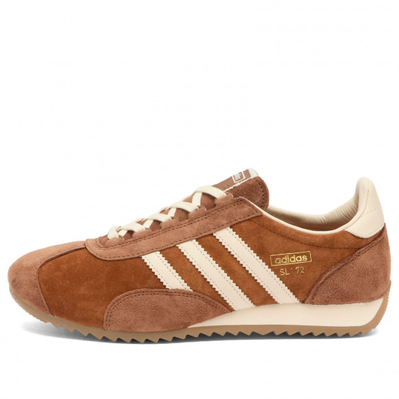 Men's Adidas Sl 72 Pt Sneakers in Dusky Bronze/Wonder White/Preloved Brown | Size: UK 6.5 | 100% Rubber | END Clothing - shopify_US_11100424634706