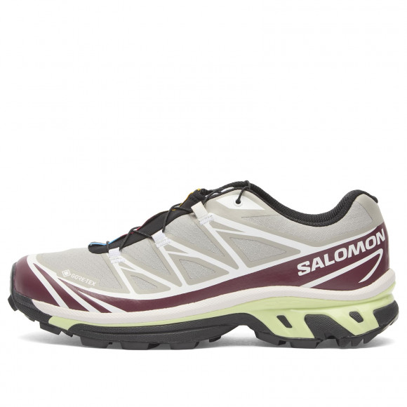 Salomon Xt-6 Gtx Sneakers in Paloma/Maroon Banner/Butterfly | Size: UK 4.5 | Mesh/Synthetic | END Clothing - shopify_US_11108760715602