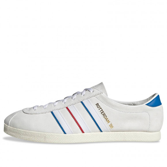 Adidas Rotterdam 00 Shoes in White/Bluebird/Better Scarlet | Size: UK 12 | Leather/Suede/Rubber | END Clothing - shopify_US_11108762911058