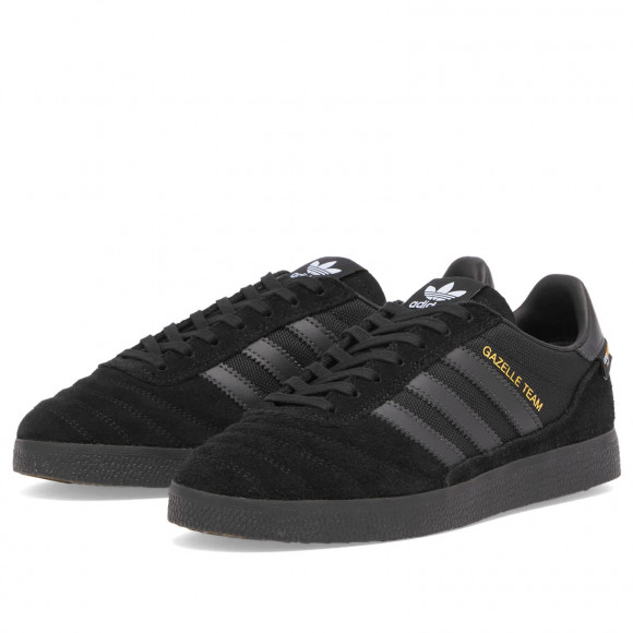 Adidas Gazelle Team Sneakers in Core Black/Carbon/White | Size: UK 11 | Nylon/Suede/Rubber | END Clothing - shopify_US_11108764909906