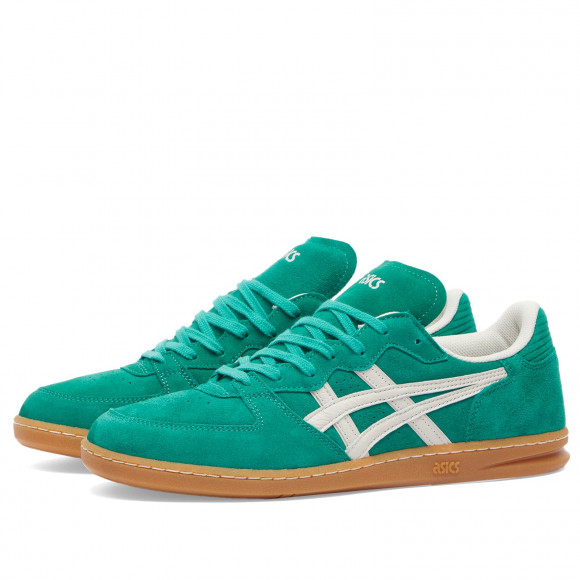 Asics X Hay Skyhand Og Sneakers in Shady Glade/Moonbeam | Size: UK 8 | Suede/Rubber/Foam | END Clothing - shopify_US_11108768973138