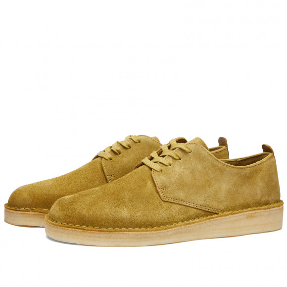 Men's Clarks Originals Coal London in Mid Green Suede | Size: UK 8.5 | Leather/Suede/Rubber | END Clothing - shopify_US_11108770087250