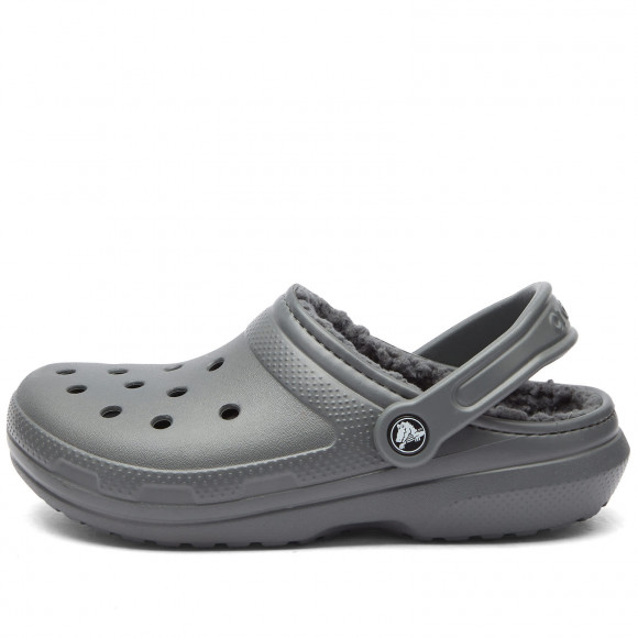 Crocs Classic Lined Clog in Slate Grey/Smoke | Size: UK 6 | Rubber/Foam/Eva | END Clothing - shopify_US_11108770414930
