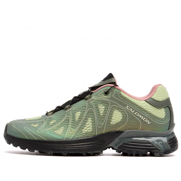 Men's End. X Salomon Xt-Whisper Void Shoes in Agave Green/Lime Cream/Rum Raisin | Size: UK 6 | Mesh/Rubber/Synthetic | END Clothing - shopify_US_11108771660114