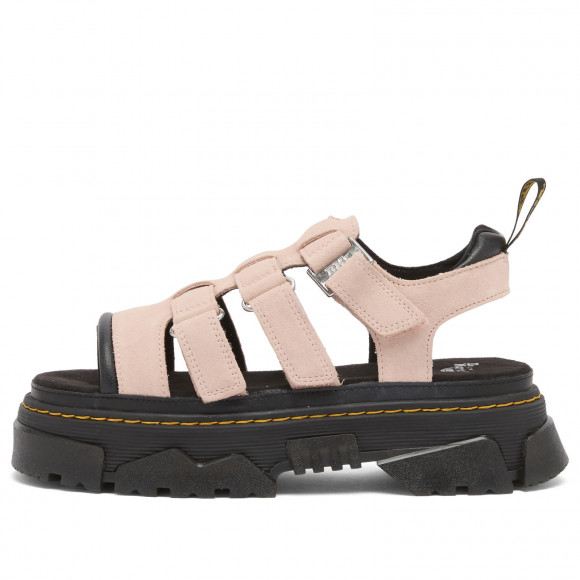 Women's Dr. Martens Mattison 3S Sandal in Powder Pink | Size: UK 7 | Leather/Suede/Foam | END Clothing - shopify_US_11108774412626