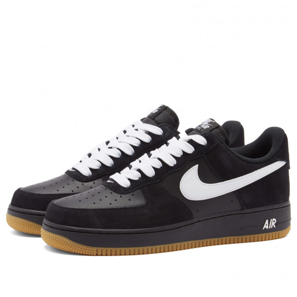 Men's Nike Air Force 1 '07 Lv8 Sk8 Sneakers in Black/White/Brown | Size: UK 4 | Leather/Rubber | END Clothing - shopify_US_11108774871378