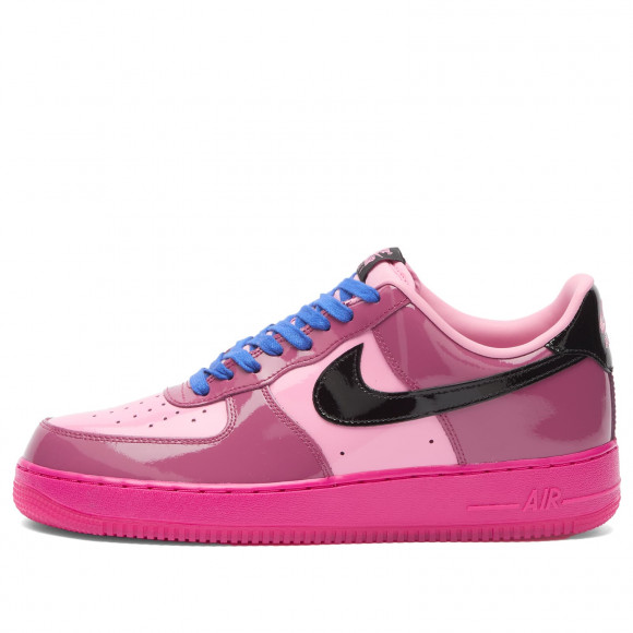 Men's Nike Air Force 1 Low Qs Sneakers in Pink Cooler/Mulberry Rose/Hyper Blue | Size: UK 11 | Leather/Rubber | END Clothing - shopify_US_11108778377554