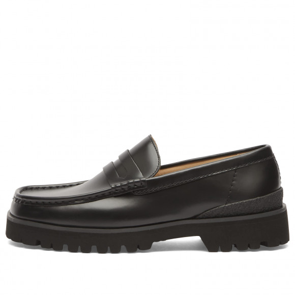 Men's Clarks Originals Yukoner Penny Loafer in Black Leather | Size: UK 9.5 | Leather/Rubber/Eva | END Clothing - shopify_US_11108784308562