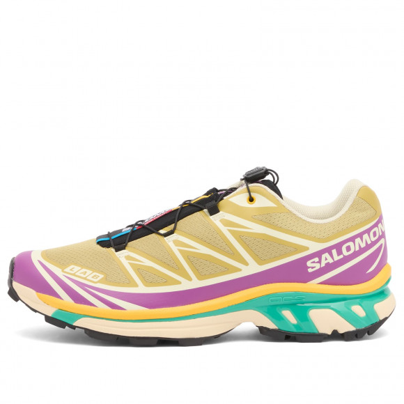 Salomon Xt-6 Sneakers in Antique Gold | Size: UK 6.5 | 100% Synthetic | END Clothing - shopify_US_11108787552594