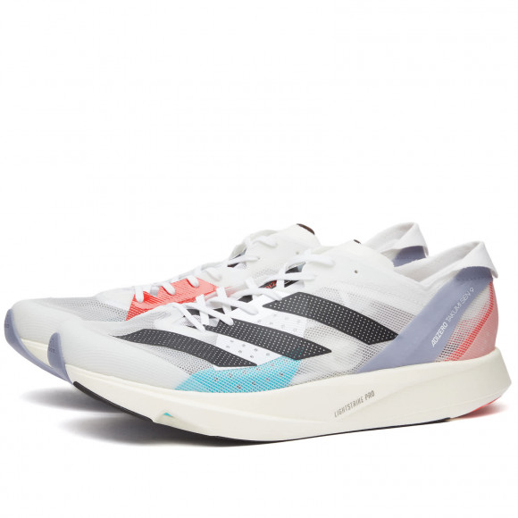Men's Adidas Adizero Takumi Sen 9 Shoes in Silver Violet/White/Lucid Cyan | Size: UK 11.5 | Rubber/Foam | END Clothing - shopify_US_11108792336722