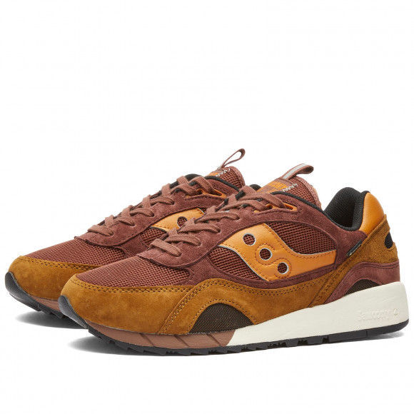 Men's Saucony Shadow 6000 Gtx Shoes in Brown | Size: UK 10 | Suede/Mesh/Rubber | END Clothing - shopify_US_11108795711826