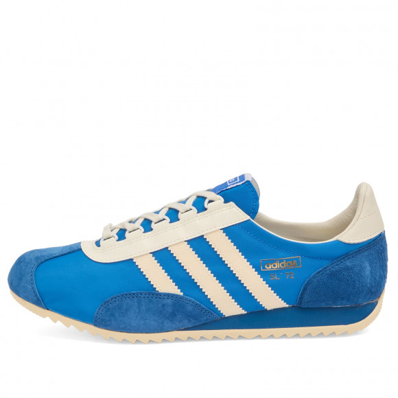 Adidas Sl 72 Pt Sneakers in Bright Royal/Wonder White/Off White | Size: UK 6.5 | Nylon/Suede/Rubber | END Clothing - shopify_US_11108795810130