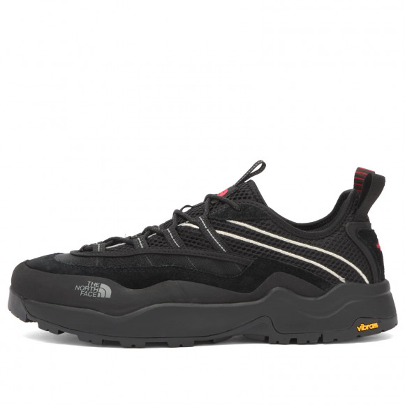 Men's The North Face Clyffe Ultra Shoes in Tnf Black/Tnf Red | Size: UK 9 | Suede/Rubber/Foam | END Clothing - shopify_US_11108796367186